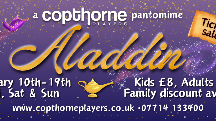 Aladdin, a Copthorne Players pantomime